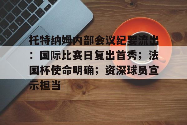 九游体育APP-托特纳姆内部会议纪要流出：国际比赛日复出首秀；法国杯使命明确；资深球员宣示担当的简单介绍